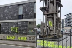 Թուրքերը Լիոնում վանդալիզմի են ենթարկել Հայոց ցեղասպանության հուշարձանը (ֆոտո)