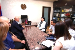 ՀՀ Մարդու իրավունքների պաշտպան Անահիտ Մանասյանը հուլիսի 22-ին այցելել է Մեղրի համայնք