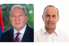 Նախագահ Սարգսյանը հեռախոսազրույց է ունեցել «Հայաստան» դաշինքի առաջնորդ, ՀՀ երկրորդ նախագահ Քոչարյանի հետ