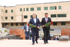 Այսօր Ստեփափանակերտ է այցելել  Կապան համայնքի ղեկավար Գևորգ Փարսյանը