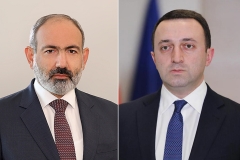 Նիկոլ Փաշինյանը հեռախոսազրույց է ունեցել Իրակլի Ղարիբաշվիլիի հետ