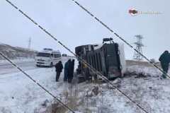 Մերկասառույցի պատճառով Սյունիքում Scania-ն շրջվել է․ իրանցի վարորդը տեղում մահացել է