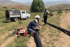 Մուցք բնակավայրի ոռոգման ջրագծի 500 մետր հատվածն ամբողջությամբ հիմնանորոգվել է