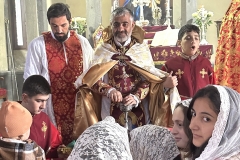 Սյունյաց թեմի առաջնորդանիստ եկեղեցում աղոթք է բարձրացվել հայ գերիների վերադարձի համար