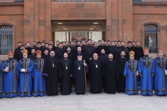 Ամենայն Հայոց Կաթողիկոսն ընդունեց Մայր Աթոռի սարկավագաց դասին