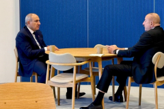 Փաշինյանն ու Ալիևը ԱՊՀ գագաթնաժողովի շրջանակներում քննարկել են խաղաղության ճանապարհով առաջ շարժվելու հարցեր