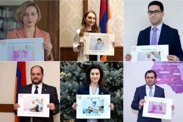 Բարձրաստիճան պաշտոնյաները «ֆլեշմոբ» են սկսել ի աջակցություն քաղցկեղ ունեցող անձանց