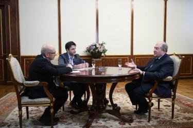 Ես կողմնակից եմ, որ մեր մշակույթում ամրանա ժողովրդին դիմելու գործընթացը. նախագահ Արմեն Սարգսյան