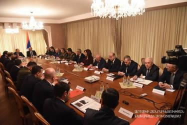 Նիկոլ Փաշինյանն ու Բակո Սահակյանն Արցախում անցկացրել են Անվտանգության խորհուրդների համատեղ նիստ