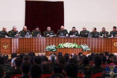 Արցախի ՊԲ ռազմական խորհրդի նիստ է անցկացվել