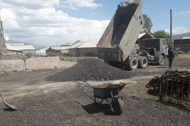 Գորայք համայնքում մեկնարկել են փոսալցման և հարթեցման աշխատանքները