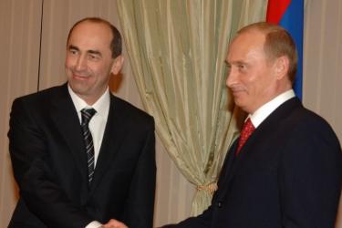 Վլադիմիր Պուտինը շնորհավորել է Ռոբերտ Քոչարյանի 65-րդ տարեդարձը