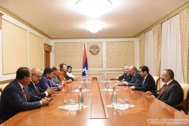 Բակո Սահակյանն ընդունել է Ֆրանսիայի Ազգային ժողովի մի խումբ պատգամավորների