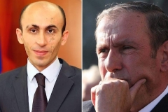 Լևոն Տեր-Պետրոսյանն առանձնազրույց է ունեցել Արցախի հանրապետության պետնախարարի հետ