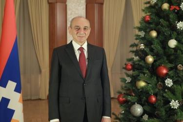 Նախագահ Սահակյանն ամանորյա ուղերձ է հղել