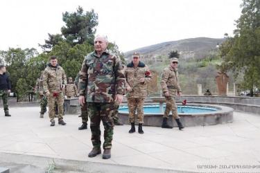 Բակո Սահակյանն Ապրիլյան պատերազմի 4-րդ տարելիցի կապակցությամբ այցելել է Թալիշ և ծաղկեպսակ դրել գյուղի հուշահամալիրում
