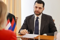 Նախարար Համբարձում Մաթևոսյանն ընդունել է Նիդերլանդների Թագավորության արտակարգ և լիազոր դեսպան տիկին Մարիկե Մոնրոյ-Վինթերին
