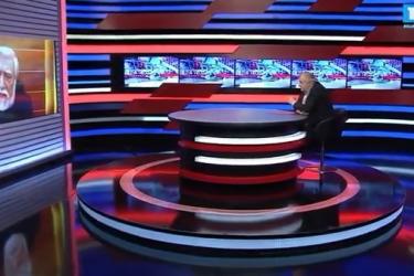 Պետրոս Ղազարյանի հեռավար հարցազրույցը Մեծի տանն Կիլիկիո կաթողիկոս Արամ առաջինի հետ