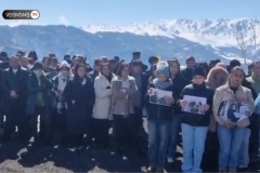 Գորիսի, Տեղի, Տաթևի բնակիչները «ՏաԹևեր» ճոպանուղու մոտ ակցիա են իրականացրել՝  ի պաշտպանություն Ռուբեն Վարդանյանի և մյուս հայրենակիցների (Տեսանյութ)