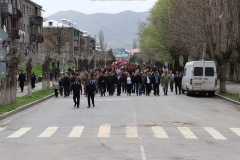 Հարգանքի տուրք` Հայոց ցեղասպանության զոհերի հիշատակին
