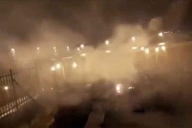 Հրդեհ Երուսաղեմի Տաճարի լեռան վրա  