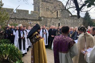 Անգլիայում դրվել է Հայոց ցեղասպանությանը նվիրված առաջին խաչքարը