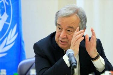 ՄԱԿ գլխավոր քարտուղար Անտոնիո Գուտերեշը ողջունել է Նիկոլ Փաշինյանի եւ Իլհամ Ալիեւի հանդիպումը