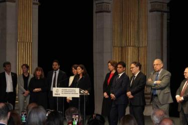 Փարիզի քաղաքապետի մասնակցությամբ տեղի է ունեցել Ցեղասպանության զոհերի հիշատակին նվիրված միջոցառում