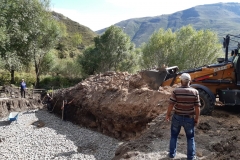 Կառուցապատման աշխատանքներ Սպանդարյան գյուղում