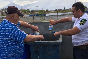 Արտաշատ քաղաքում ոչնչացվել է ժամկետանց սննդամթերք. ՍԱՏՄ