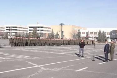 Ն. Փաշինյանը մասնակցում է Վ. Սարգսյանի անվան ռազմական համալսարանի կազմավորման 25-ամյակի միջոցառմանը (տեսանյութ)