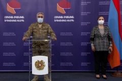 Արծրուն Հովհաննիսյանի և ՀՀ ԱՆ հիվանդությունների վերահսկման և կանխարգելման ազգային կենտրոնի բժիշկ-համաճարակաբան Լուսինե Պարոնյանի ճեպազրույցը