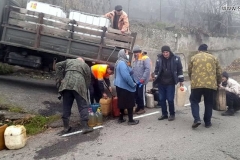 Ճակատեն-Ծավ հատվածի գյուղերին բենզին, դիզելային վառելիք և բնական գազ է մատակարարվել