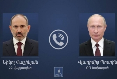 Փաշինյանն ու Պուտինը քննարկել են հայ-ադրբեջանական սահմանին տիրող իրավիճակը