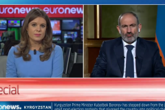 Միջազգային հանրությունը պետք է վճռական քայլ անի և ճանաչի Լեռնային Ղարաբաղի անկախությունը. Փաշինյանը՝ Euronews-ին