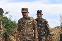 Ստուգումներ մարտական հենակետերում. ՊՆ