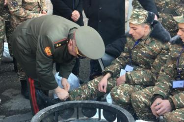 Բակո Սահակյանը ստորագրել է 2020 թվականի ձմեռային զորակոչ անցկացնելու մասին հրամանագիր