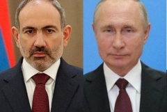 Պուտինը եւ Փաշինյանը քննարկել են Հայաստանում տիրող իրավիճակը
