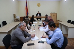 Սիսիանի համայնքապետարանի նիստերի դահլիճում անցկացվել է աշխատանքային խորհրդակցություն
