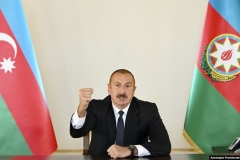 Ալիևը հայտարարել է, թե ռազմական գործողությունները կշարունակվեն մինչև հայկական զորքերի դուրս բերումը Ղարաբաղից