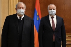 Արմեն Սարգսյանն ընդունել է Հայաստանում Ռուսաստանի Դաշնության դեսպան Սերգեյ Կոպիրկինին
