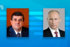 Ուզում եմ հույս հայտնել, որ Դուք այսուհետ էլ կլինեք մեր ժողովրդի կողքին. Արայիկ Հարությունյանը շնորհավորական ուղերձ է հղել Վլադիմիր Պուտինին