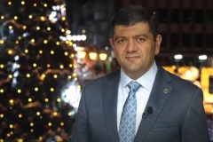 Կապան համայնքի ղեկավար Գեւորգ Փարսյանի ուղերձը Ամանորի եւ Սուրբ Ծննդյան տոների կապակցությամբ