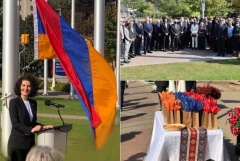 Հայաստանի դրոշը հանդիսավորությամբ բարձրացվել է Օտտավայում