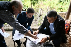 Սյունիքի մարզի Կապան համայնքի Ներքին Հանդ գյուղում Արման Թաթոյանի գլխավորած աշխատանքային խումբն իրականացրել է փաստահավաք աշխատանքներ