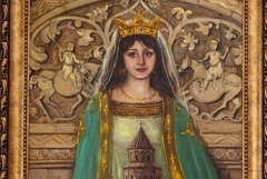 Կատրանիդե թագուհին, ով Հայոց շահնշահ Գագիկ Ա Բագրատունու կինն էր, Կապանա տան չքնաղ դուստրը