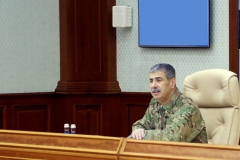 Ադրբեջանի ՊՆ կոլեգիայի նիստում քննարկվել է Հայաստանի հետ սահմանին օպերատիվ իրավիճակը
