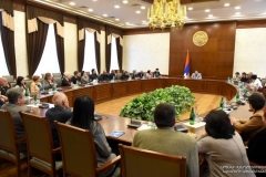ՀՀ վարչապետի ելույթը վրդովմունքի տեղիք է տվել. Նախագահ Հարությունյանը հանդիպում է ունեցել Արցախում գործող մի շարք ՀԿ ներկայացուցիչների հետ