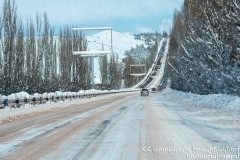 Վարդենյաց լեռնանցքը, Աղվանի-Հալիձոր ավտոճանապարհը դժվարանցանելի են, Սյունիքում մառախուղ է