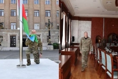 Ալիևը լուսանկարվել է Արցախի նախագահական նստավայրում . նա ամենուր ադրբեջանական սիմվոլներ է տեղադրում. լուսանկարներ
